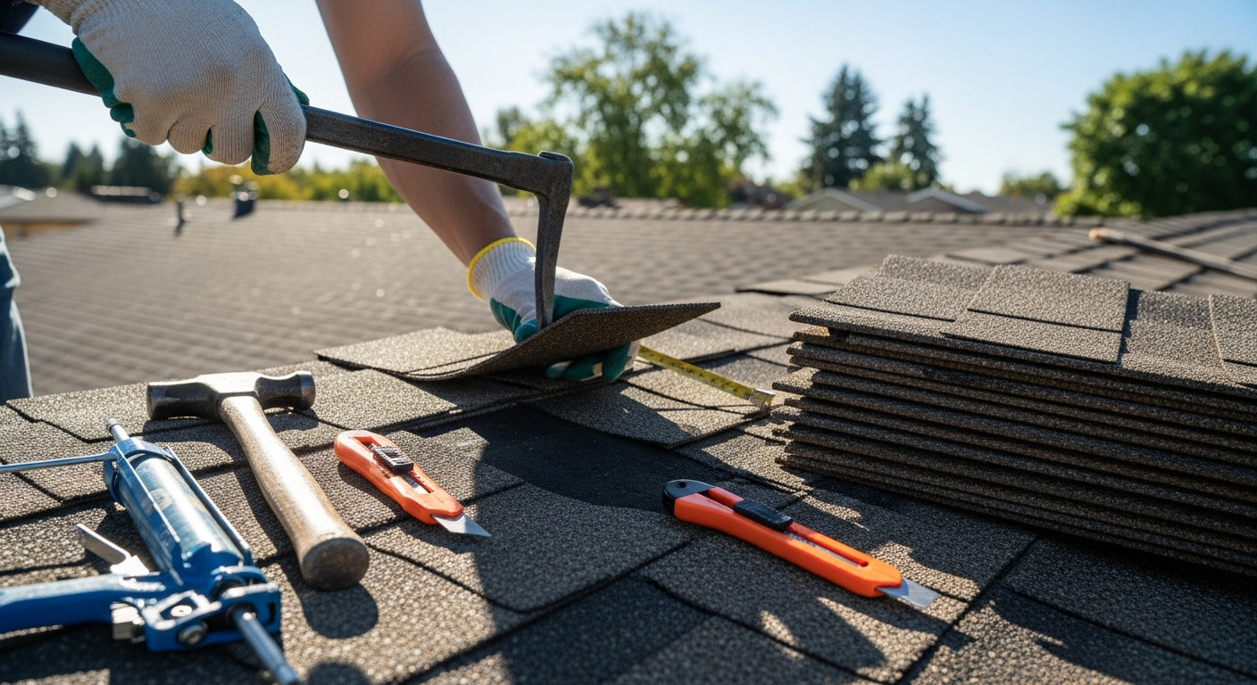 Residential Roofing project by Zerkle Construction — example 3